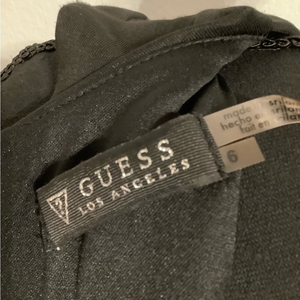 Guess black mini cocktail dress - Picture 4 of 4